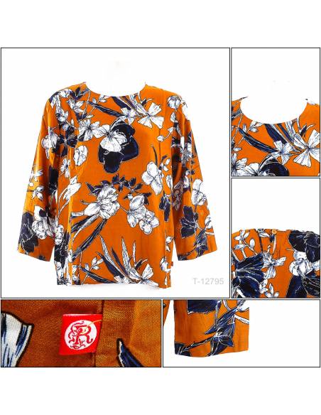 Blus Cewek Lengan Panjang Red Up M-XL