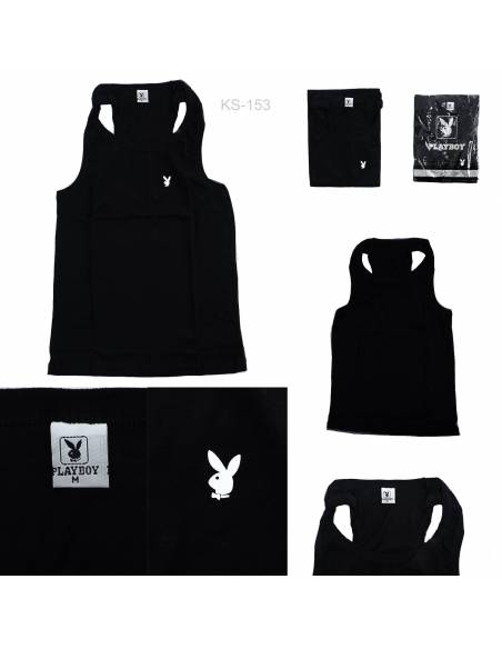 Kaos Dalam Cowok/Singlet Playboy M-L