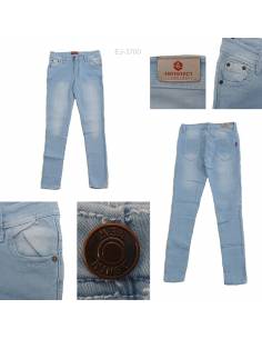 Celana Panjang Jean Cewek Biru muda Emergency 35-38