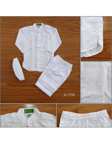 Setelan Baju Muslim Anak Cowok Lengan Panjang...