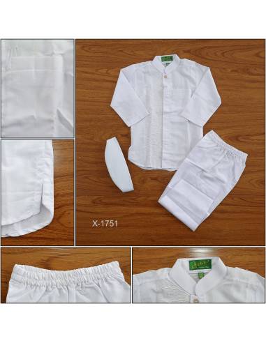 Setelan Baju Muslim Anak Cowok Lengan Panjang...