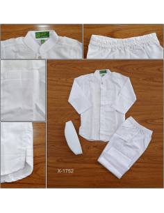 Setelan Baju Muslim Anak Cowok Lengan Panjang Hakiki 10-11