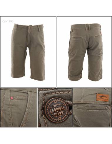 Celana Pendek Jeans Cowok Skinny Cardinal 33-37