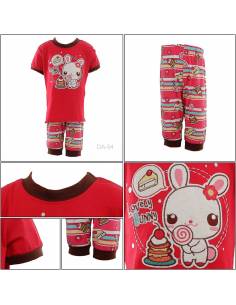 Setelan/One Set Baju Tidur/Piyama Anak Cewek Lengan...