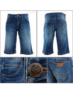 Celana Pendek Jeans Cowok Slim Fit Cardinal 33-38