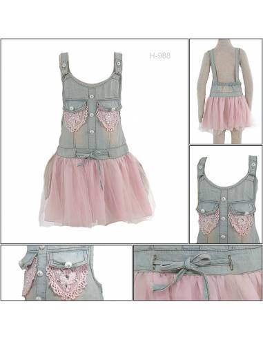 Dress Bandatan Anak Cewek/Children Clothes M-2XL