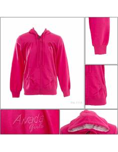 Jaket Jumper Hoodie Cewek Arvada 2XL-4XL
