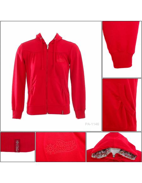 Jaket Jumper Hoodie Cewek Mistiten 2XL-4XL