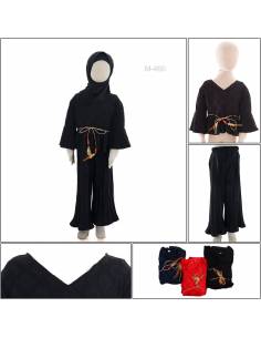 Setelan Muslim/One Set Muslim Anak Cewek Zaza 3-7