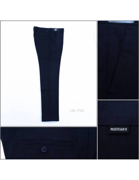 Celana Panjang Formal Cowok Slim Fit Stretch Mustevan's 28-32