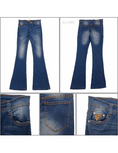 Celana Boot Cut/Celana Panjang Jeans Cewek Pull...