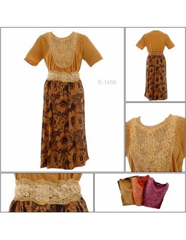 Dress Cewek Lengan Pendek Aurum All Size