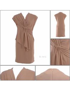 Dress Cewek Tanpa Lengan Blanik M