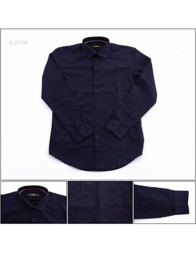 Kemeja Formal Cowok Slim Fit Lengan Panjang CDL...