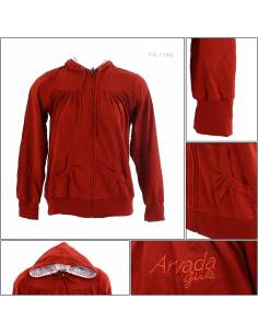 Jaket Jumper Hoodie Cewek Arvada M-XL