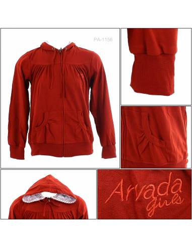 Jaket Jumper Hoodie Cewek Arvada 2XL-4XL