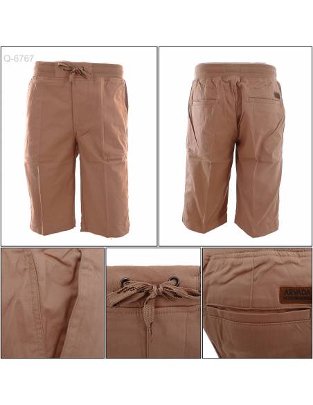 Celana Pendek Cowok Rib Kolor Arvada 2XL-3XL
