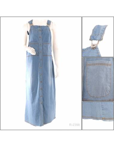 Bandatan Rok Jeans Cewek Emerald L-XL