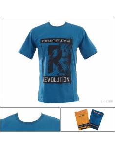 Kaos Oblong Cowok Lengan Pendek Maxmillian M-XL