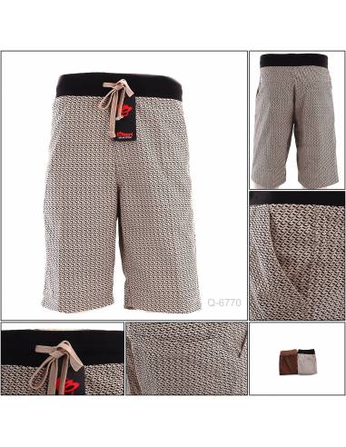 Celana Pendek Cowok Rib Kolor Benri M-XL