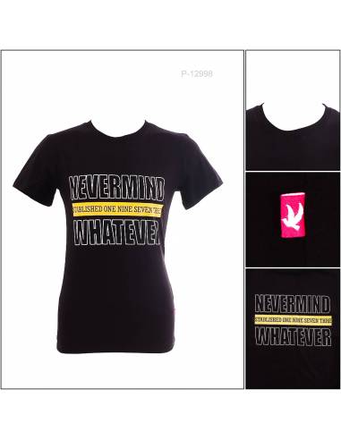 Kaos Oblong Cewek Lengan Pendek Cardinal S-XL