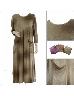 Long Dress Cewek Lengan Panjang Captain All Size