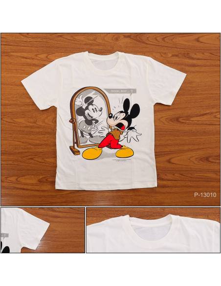 Kaos Oblong Cewek Lengan Pendek Popsy XL