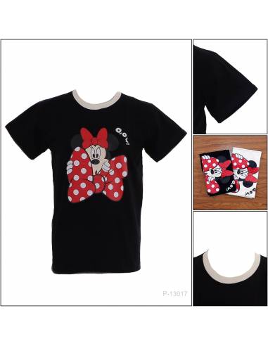 Kaos Oblong Cewek Lengan Pendek Doodle-T