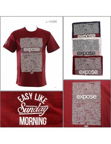 Kaos Oblong Cowok Lengan Pendek Ocean List S-XL