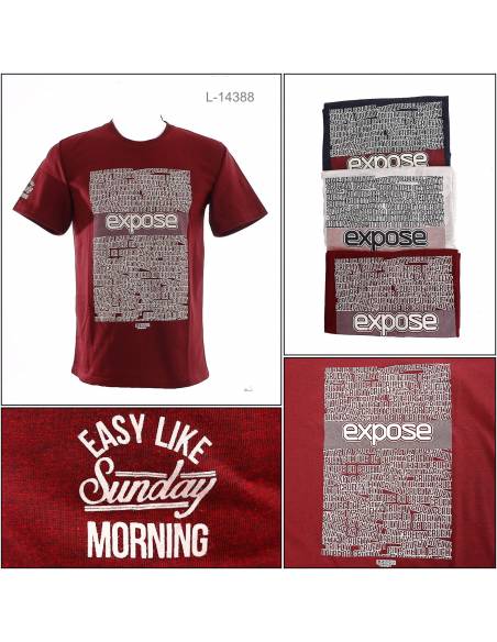 Kaos Oblong Cowok Lengan Pendek Ocean List S-XL