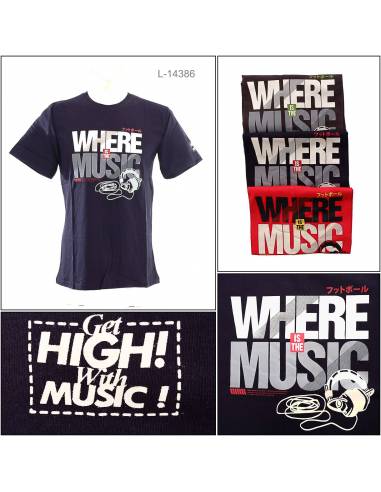 Kaos Oblong Cowok Lengan Pendek Ocean List S-L