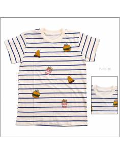 Kaos Oblong Cewek Lengan Pendek Doodle-T