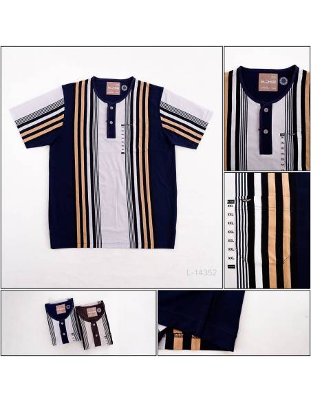 Kaos Oblong Cowok Lengan Pendek Silomide 2XL-3XL Big Size