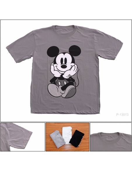 Kaos Oblong Cewek Lengan Pendek Doodle-T