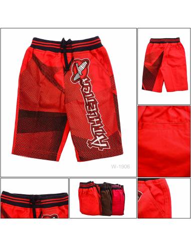 Celana Pendek Katun Anak Cowok Rib Kolor Benri 4-8