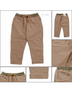 Shorts/Celana Pendek Cewek Rib Kolor 7/8 Red Up M-XXL