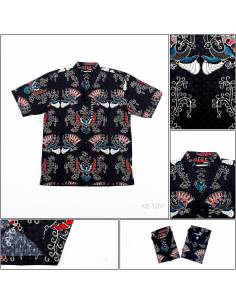 Kemeja Batik Cowok Regular Lengan Pendek Silomide 2XL-3XL...