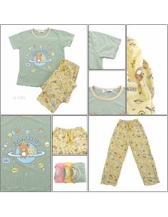 Setelan/One Set Baju Tidur/Night Gown Cewek Lengan Pendek...