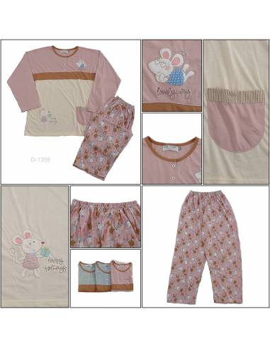 Setelan/One set Baju Tidur/Night Gown Cewek...