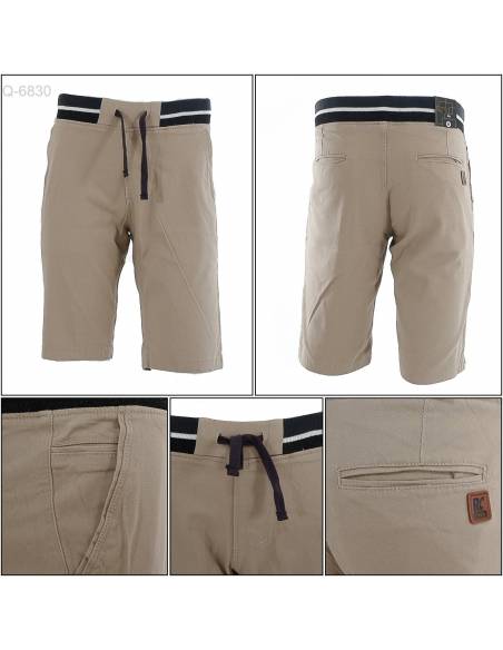 Celana Pendek Cowok Rib Kolor Erce XXL-4L