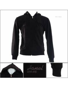 Jaket Jumper Hoodie Cewek Hanel M-XL