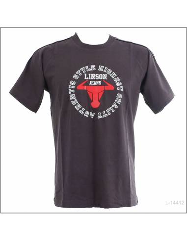 Kaos Oblong Cowok Regular Lengan Pendek Linson...