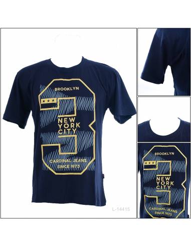 Kaos Oblong Cowok Lengan Pendek Cardinal M -XXL