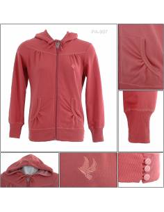 Jaket Jumper Hoodie Cewek Cardinal S-XL