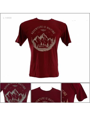 Kaos Oblong Cowok Lengan Pendek Cardinal M-XL