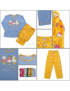 Setelan/One Set Baju Tidur/Night Gown Cewek Lengan...