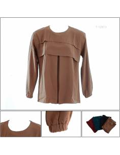 Atasan Blus Cewek Lengan Panjang Jeff All Size