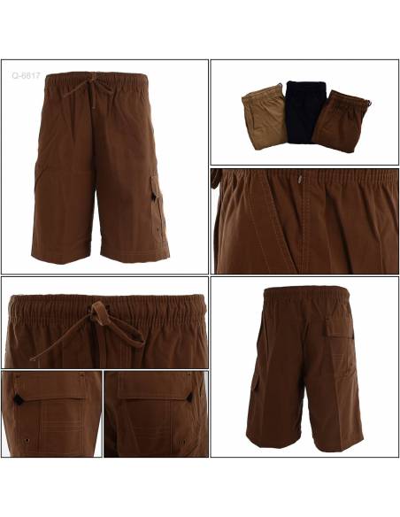 Celana Pendek Cowok Kolor Cargo Alpheus M-L