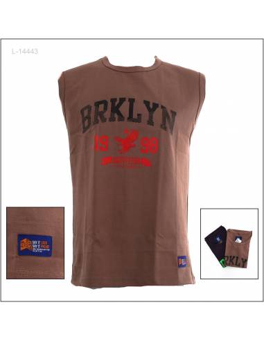 Kaos Singlet Cowok Tanpa Lengan Blow Your M-L