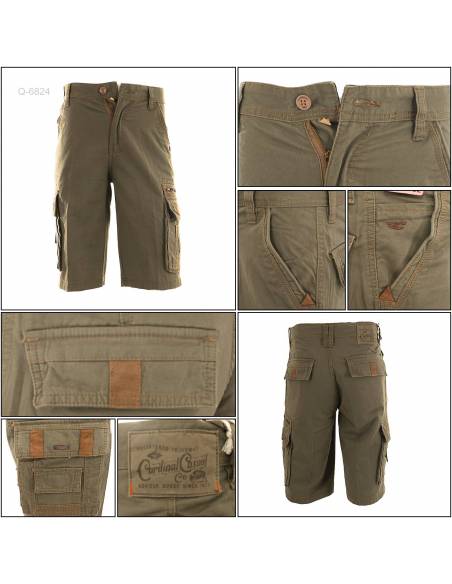 Celana Pendek Cowok Cargo Cardinal 28-32